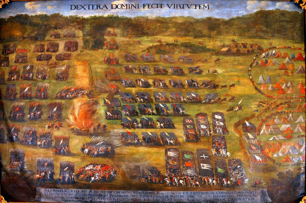 The Battle of Klushino by Szymon Boguszowicz