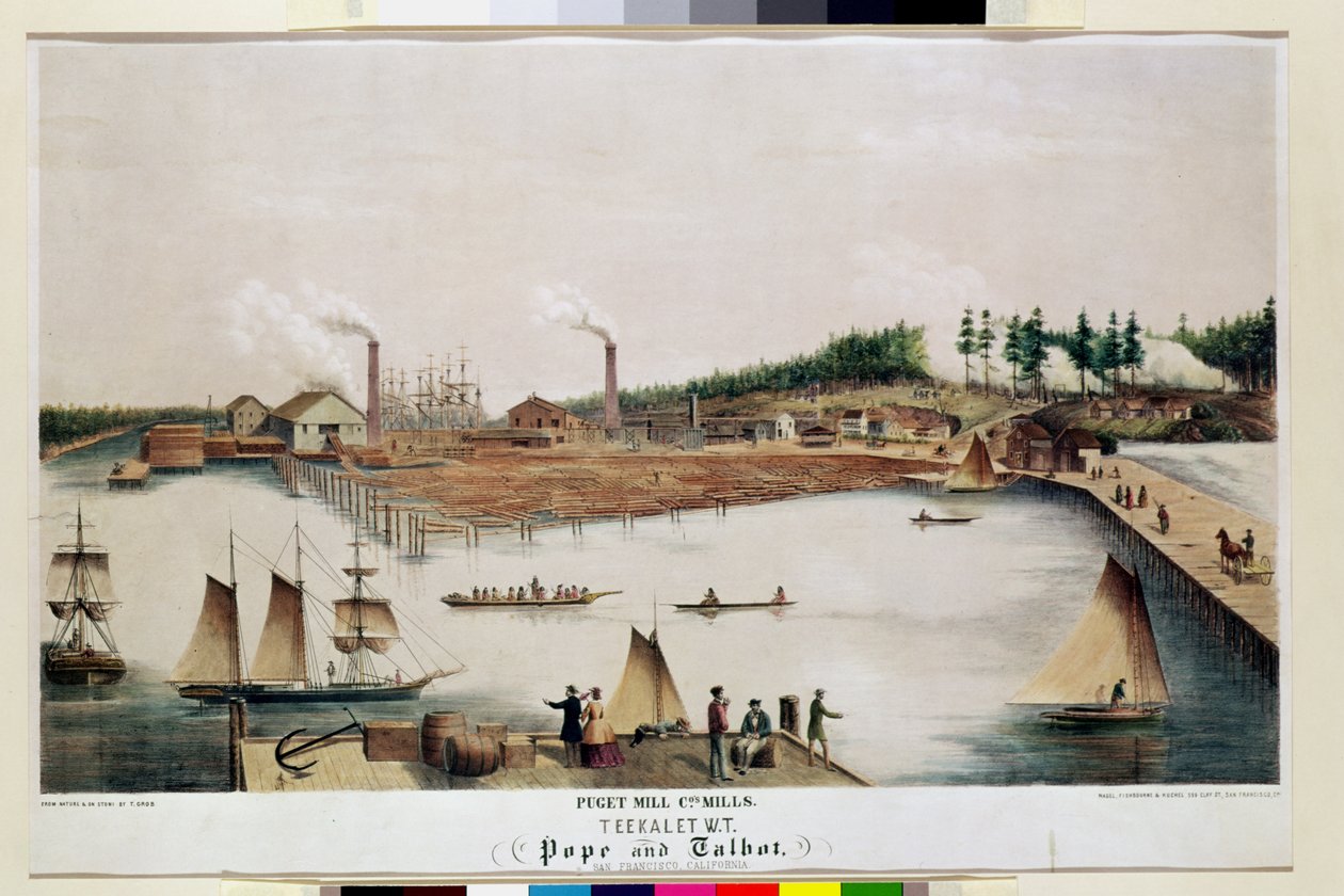 View of the Puget Mill Company