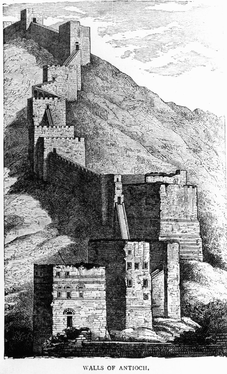 Walls of Antioch, 1894 by T.A. Archer