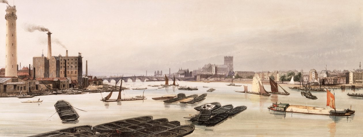 Westminster from Waterloo Bridge, London by TS Bays