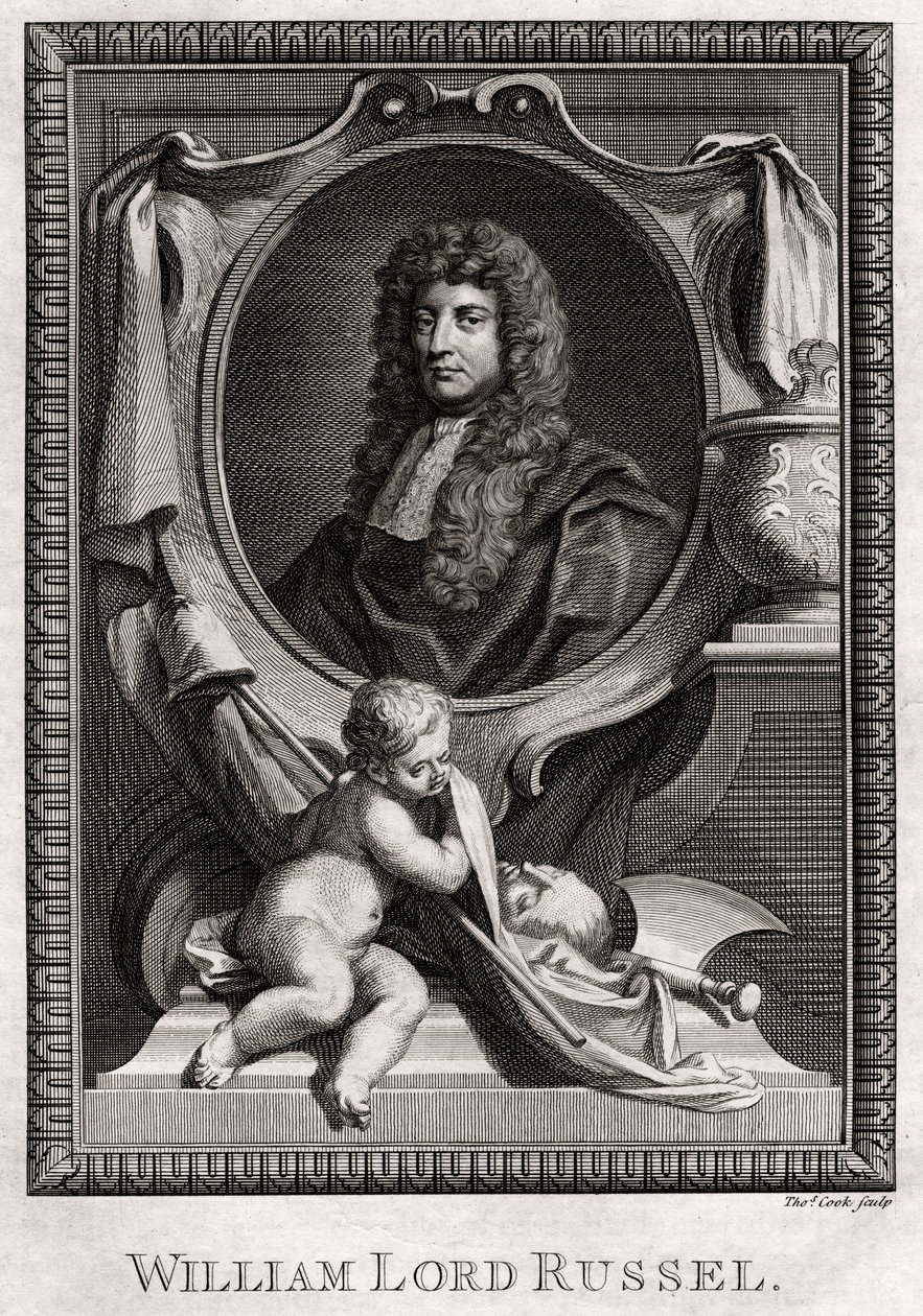 William Lord Russel by T. Cook