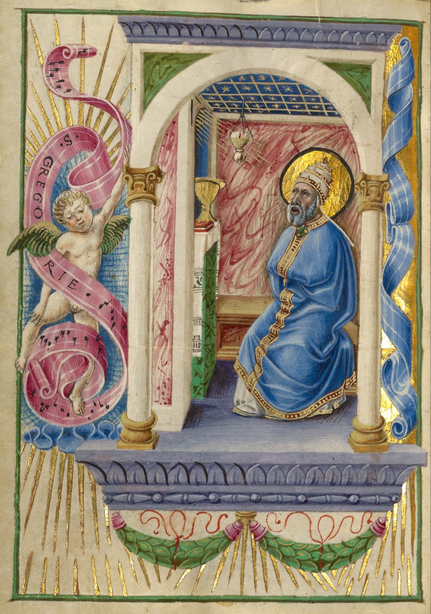 Saint Gregory by Taddeo Crivelli