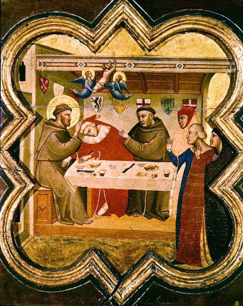 The Death of the Knight of Celano by Taddeo Gaddi