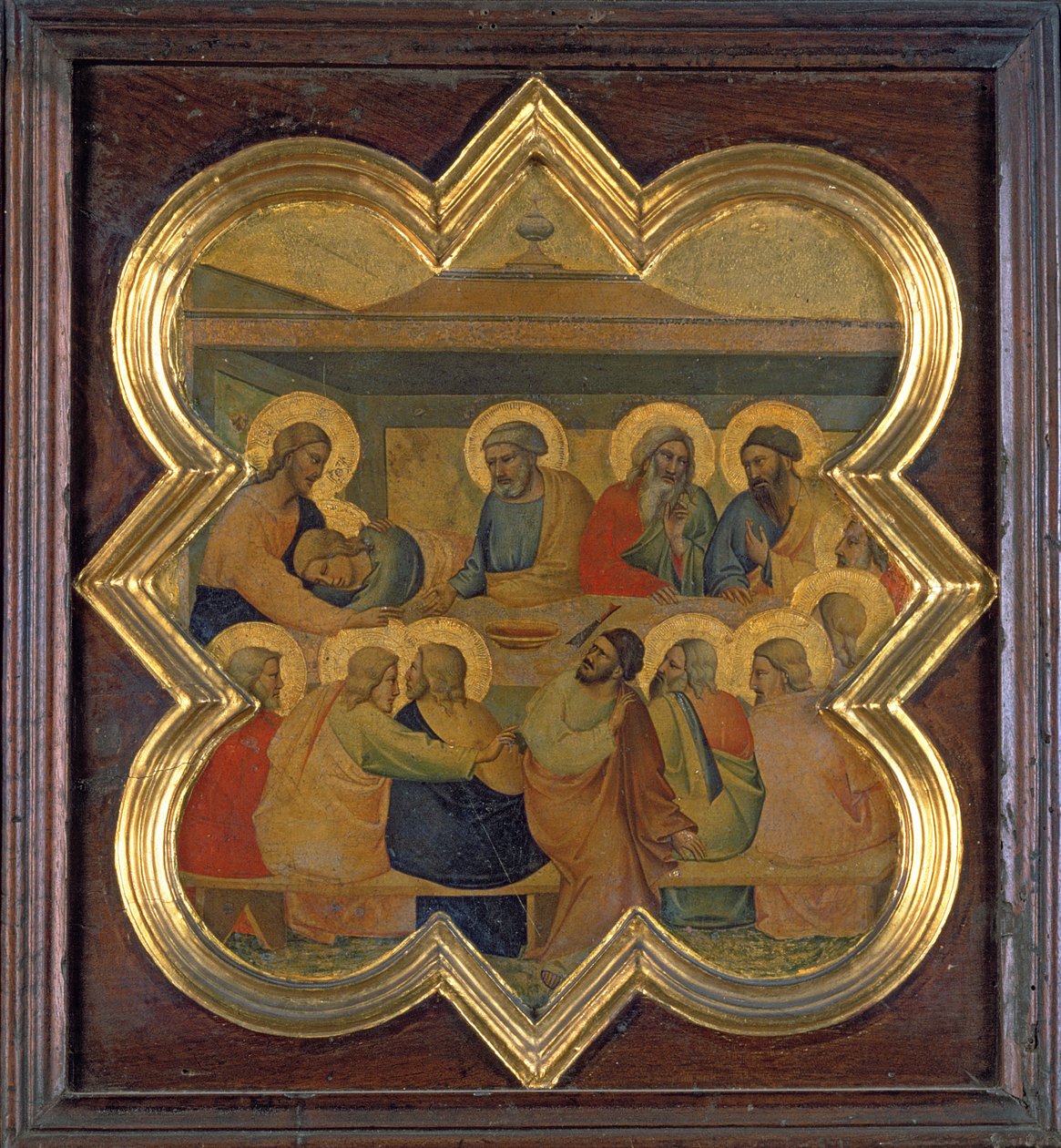 The Last Supper by Taddeo Gaddi