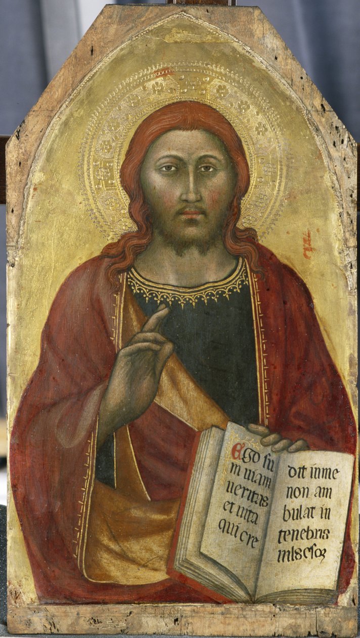 Christ Blessing by Taddeo di Bartolo