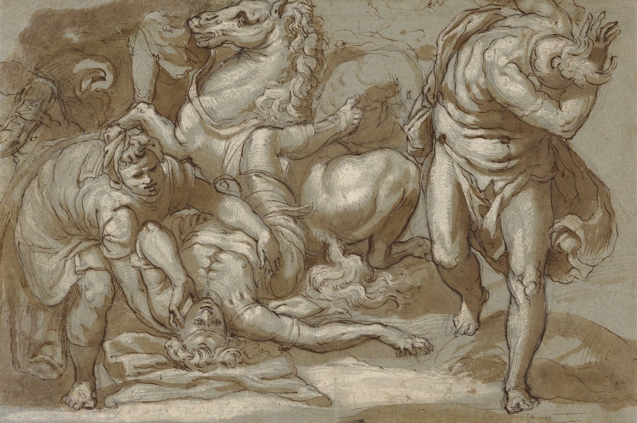 The Conversion of Saint Paul by Taddeo Zuccaro