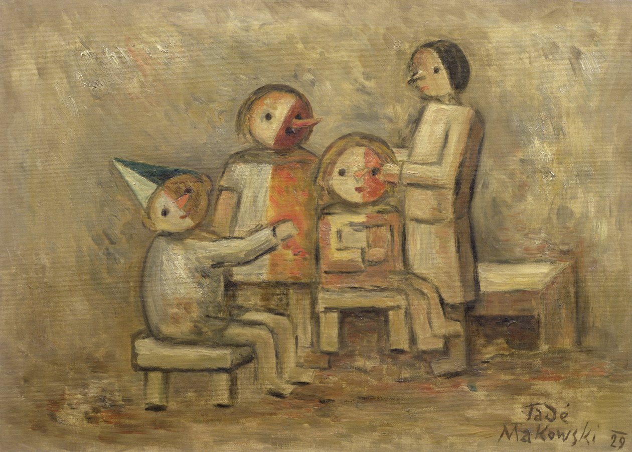 Little Family by Tadeusz Makowski