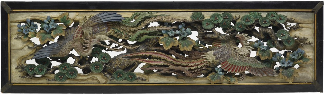 One of a pair of Ramma by Takamura Koun