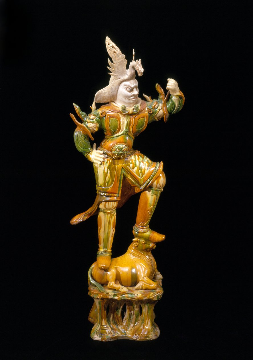 Guardian Figure (Lokapala) by Tang Dynasty Chinese School