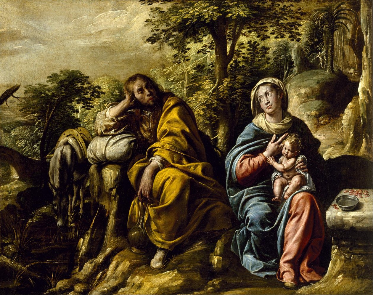The Rest on the Flight into Egypt by Tanzio da Varallo