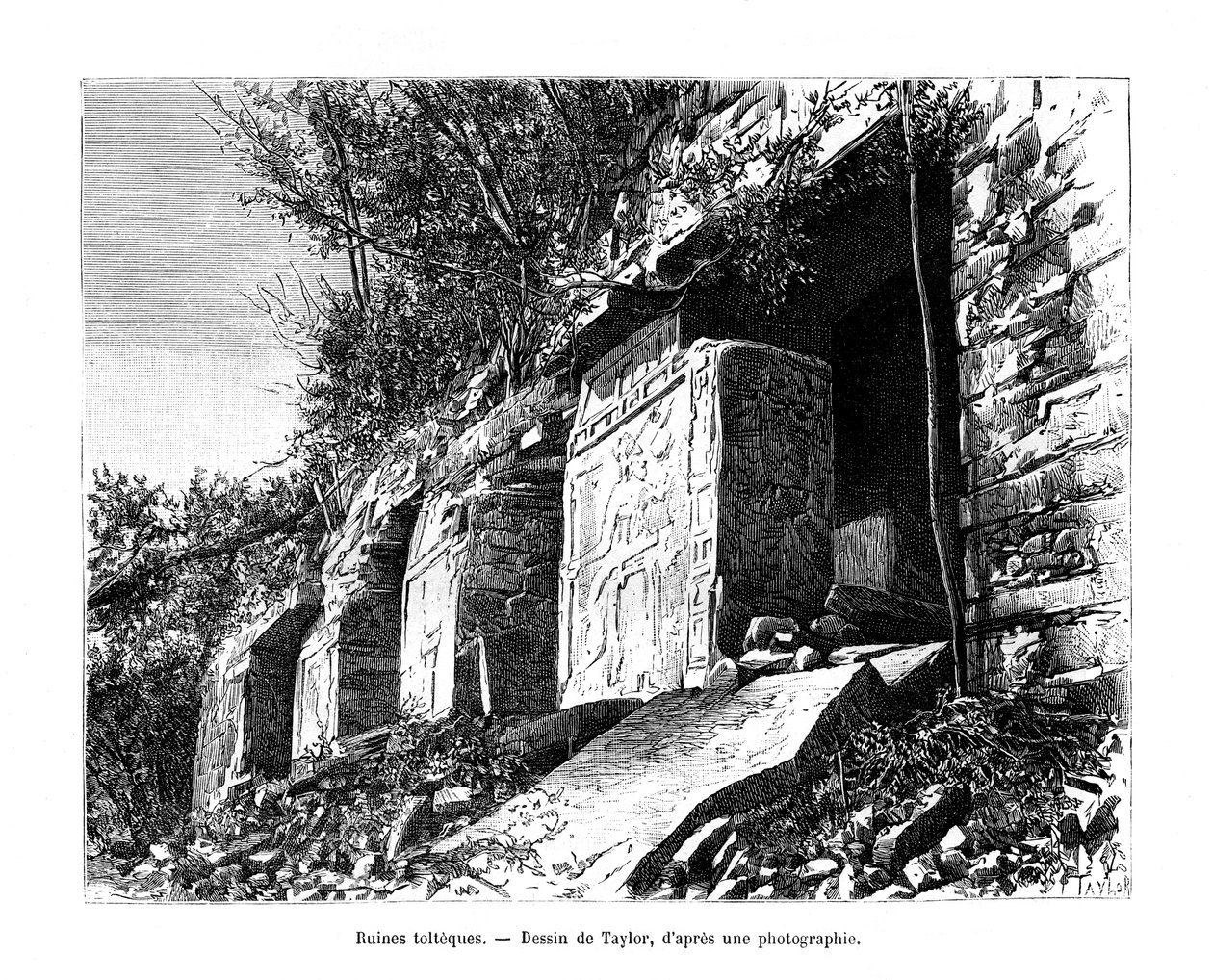Toltec Ruins, Mexico by Taylor