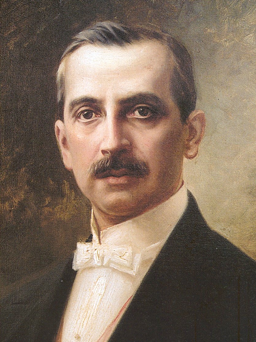 Portrait of Javier Prado y Ugarteche by Teófilo Castillo