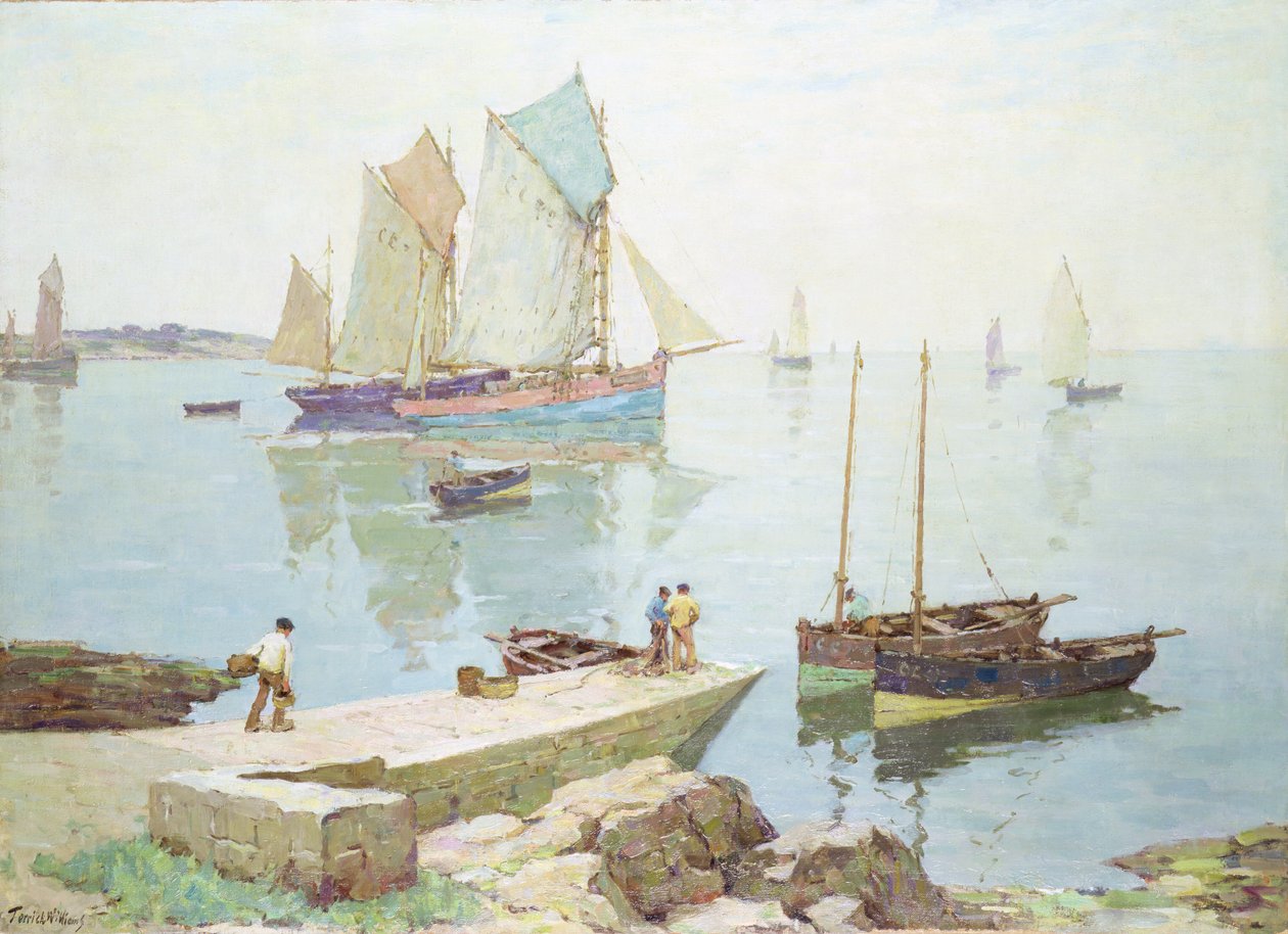 Harbour Scene by Terrick Williams