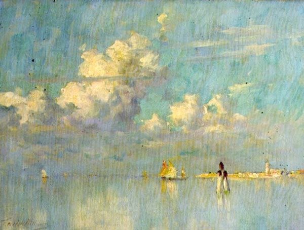 Clouds and Still Water, Venice by Terrick Williams
