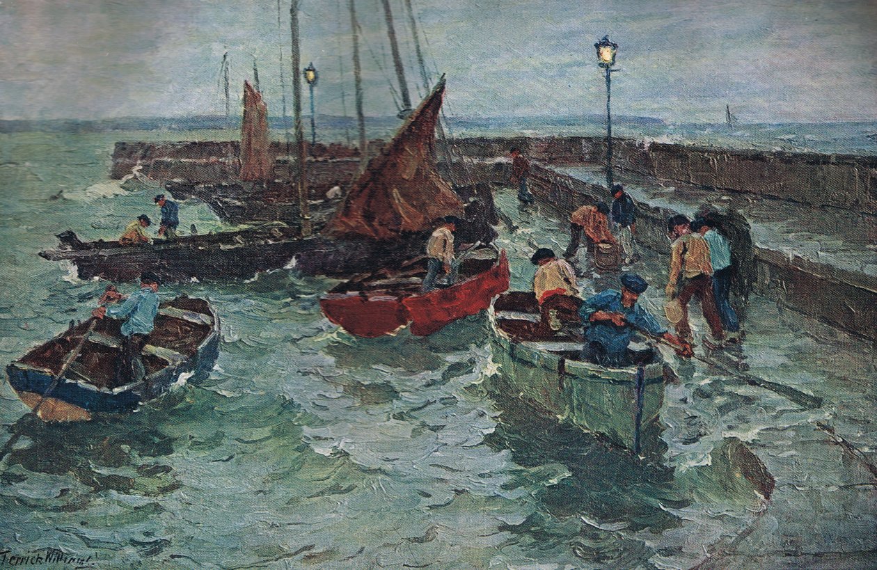 Harbour Scene by Terrick Williams