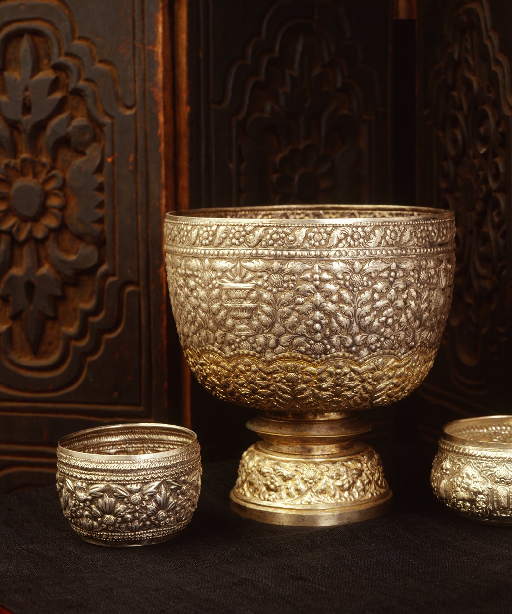 Repousse Bowls by Thai School