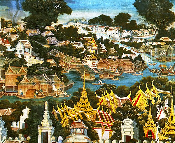 View of Bangkok by Thai School