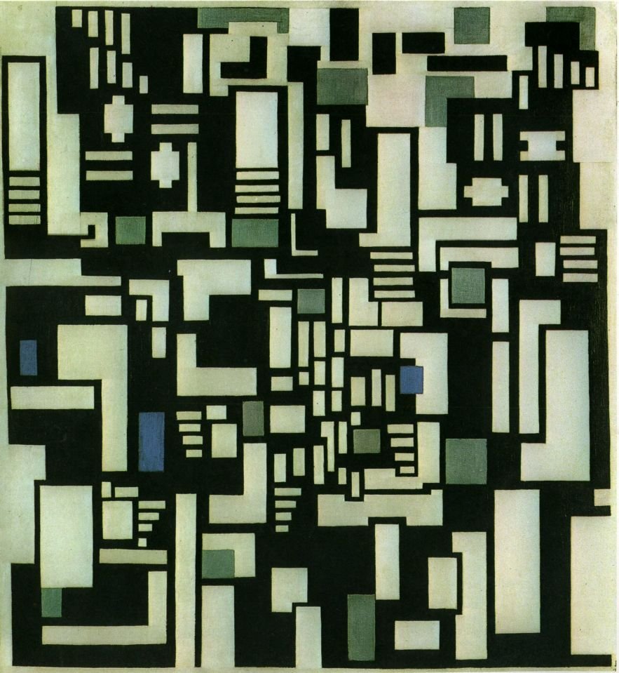 Composition IX by Theo van Doesburg