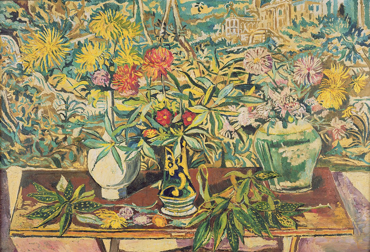 Autumn Chrysanthemums by Theo Garman
