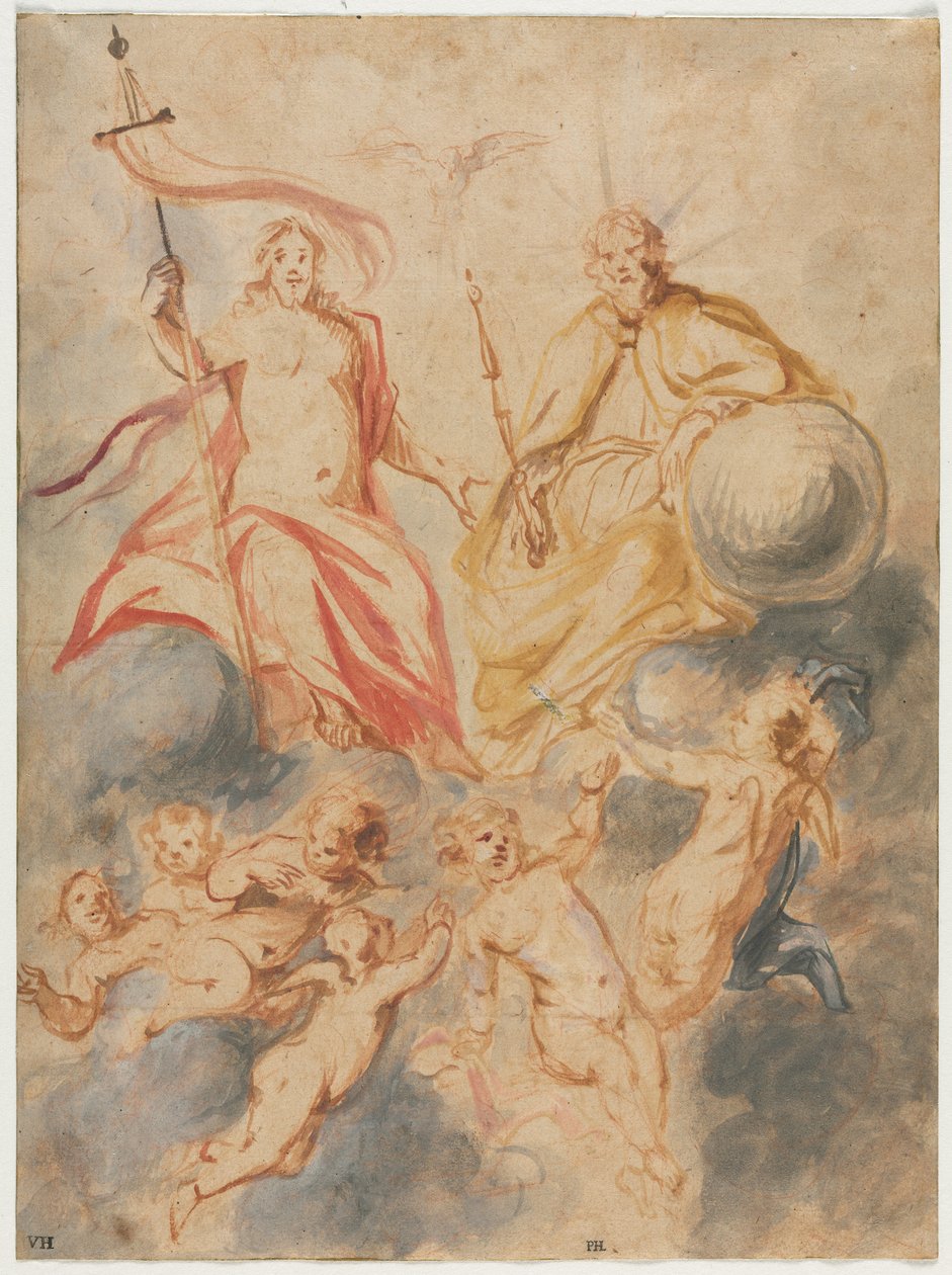 Holy Trinity by Theodoor van Thulden