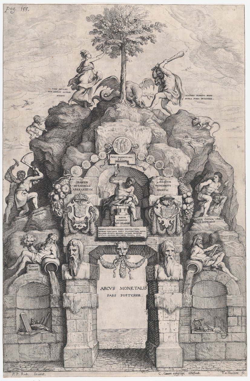 Pompa Introitus...Ferdinand, Austriaci. Antwerp by Theodoor van Thulden