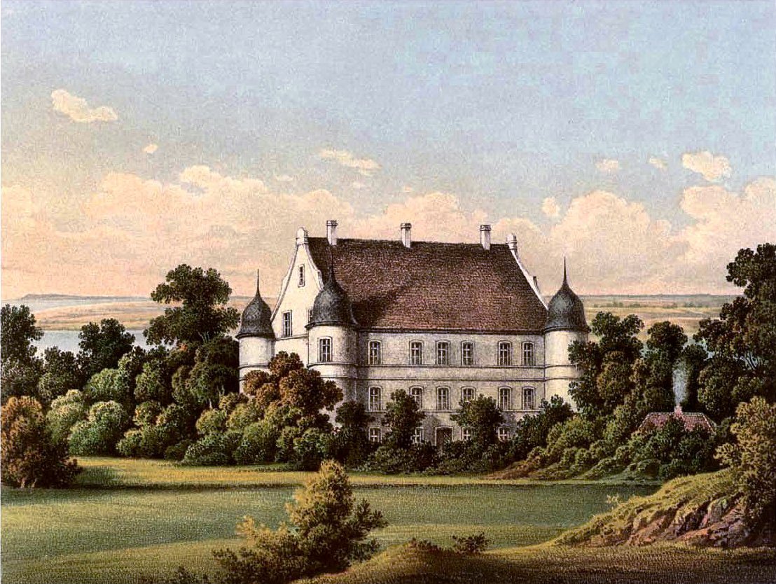 Spyker Castle, Rügen by Theodor Albert