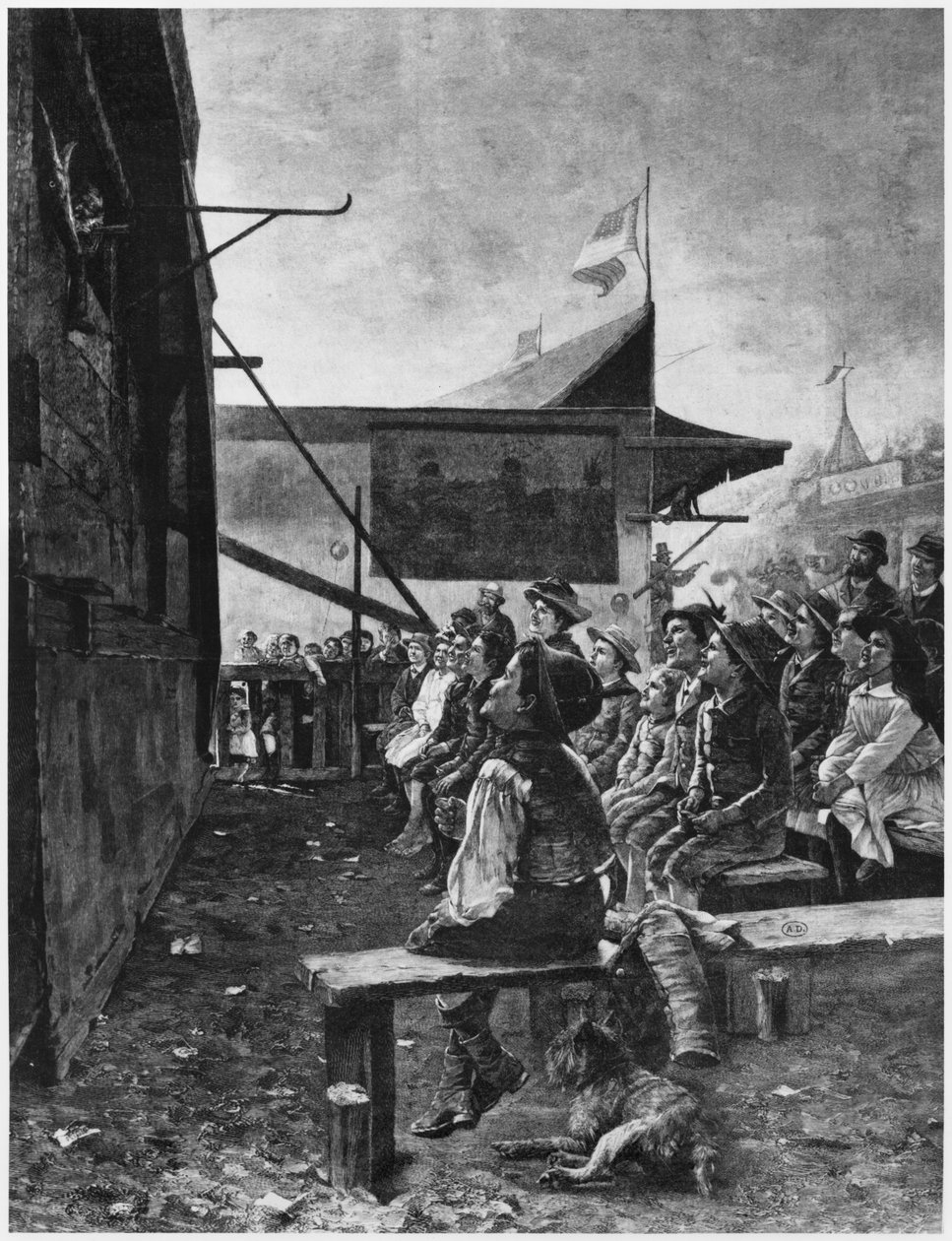 The Puppeteer, 1894 by Theodor Kleehaas