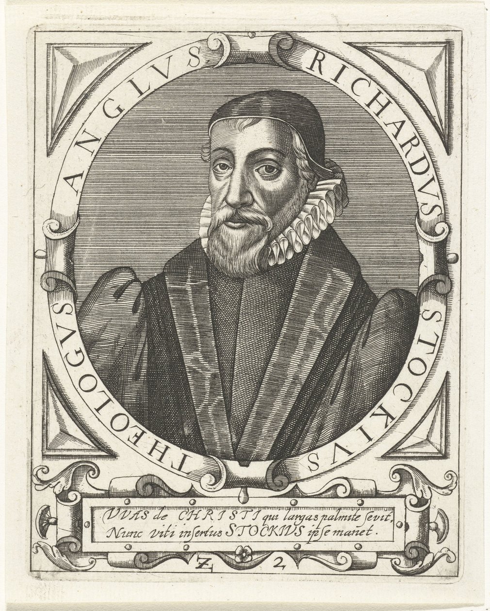 Portrait of Richard Stock by Theodore de Bry