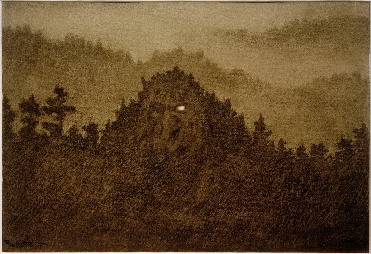 Forest Troll by Theodor Kittelsen