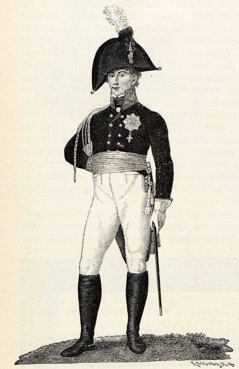 Prince Louis Ferdinand of Prussia by Theodor Knesing