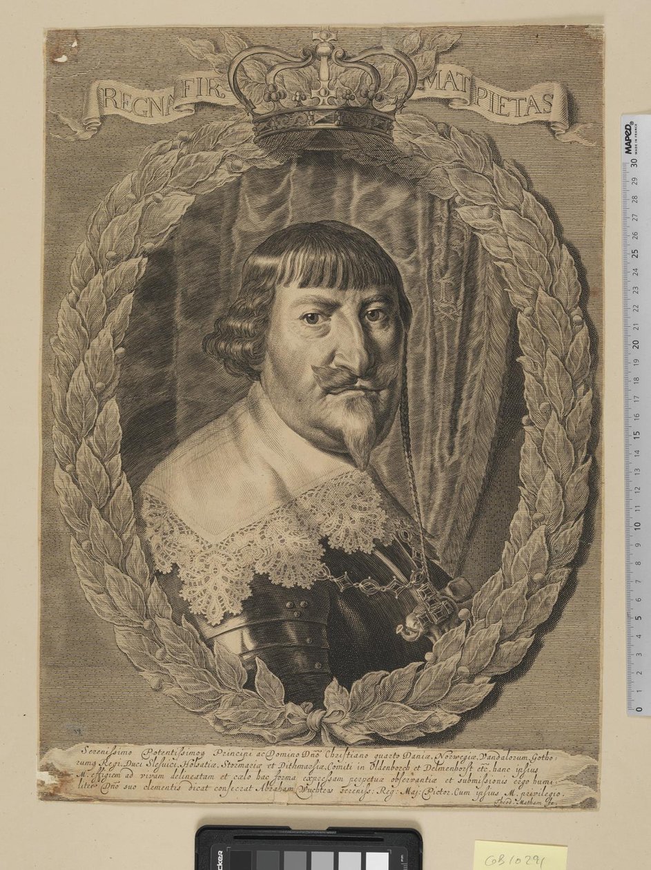 Christian IV, King of Denmark by Theodor Matham