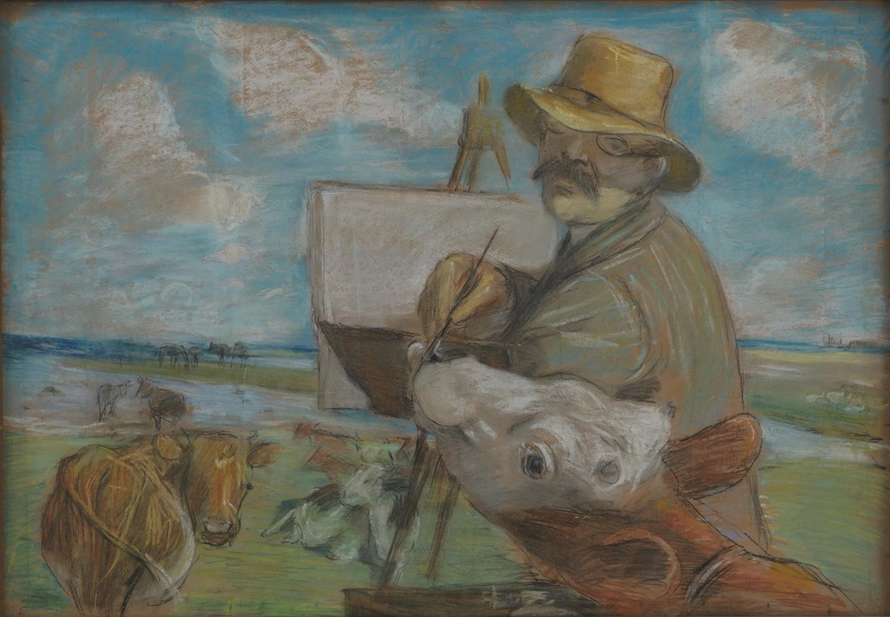 Self-Portrait by Theodor Philipsen