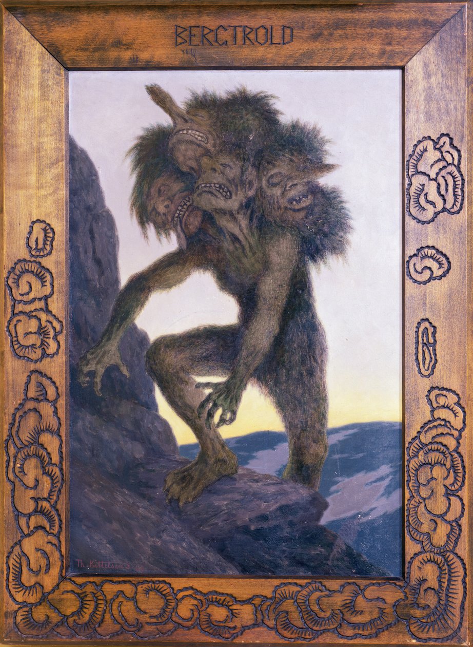 Mountain Troll by Theodor Kittelsen