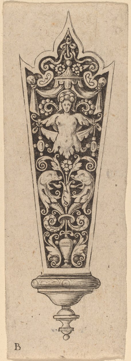 Ornament for Knife Handle by Theodor de Bry