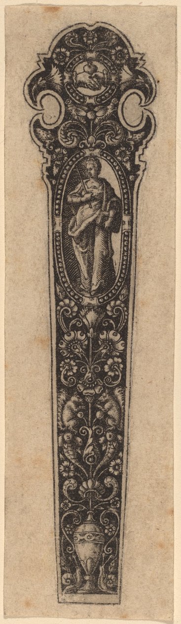 Ornament for Knife Handle by Theodor de Bry