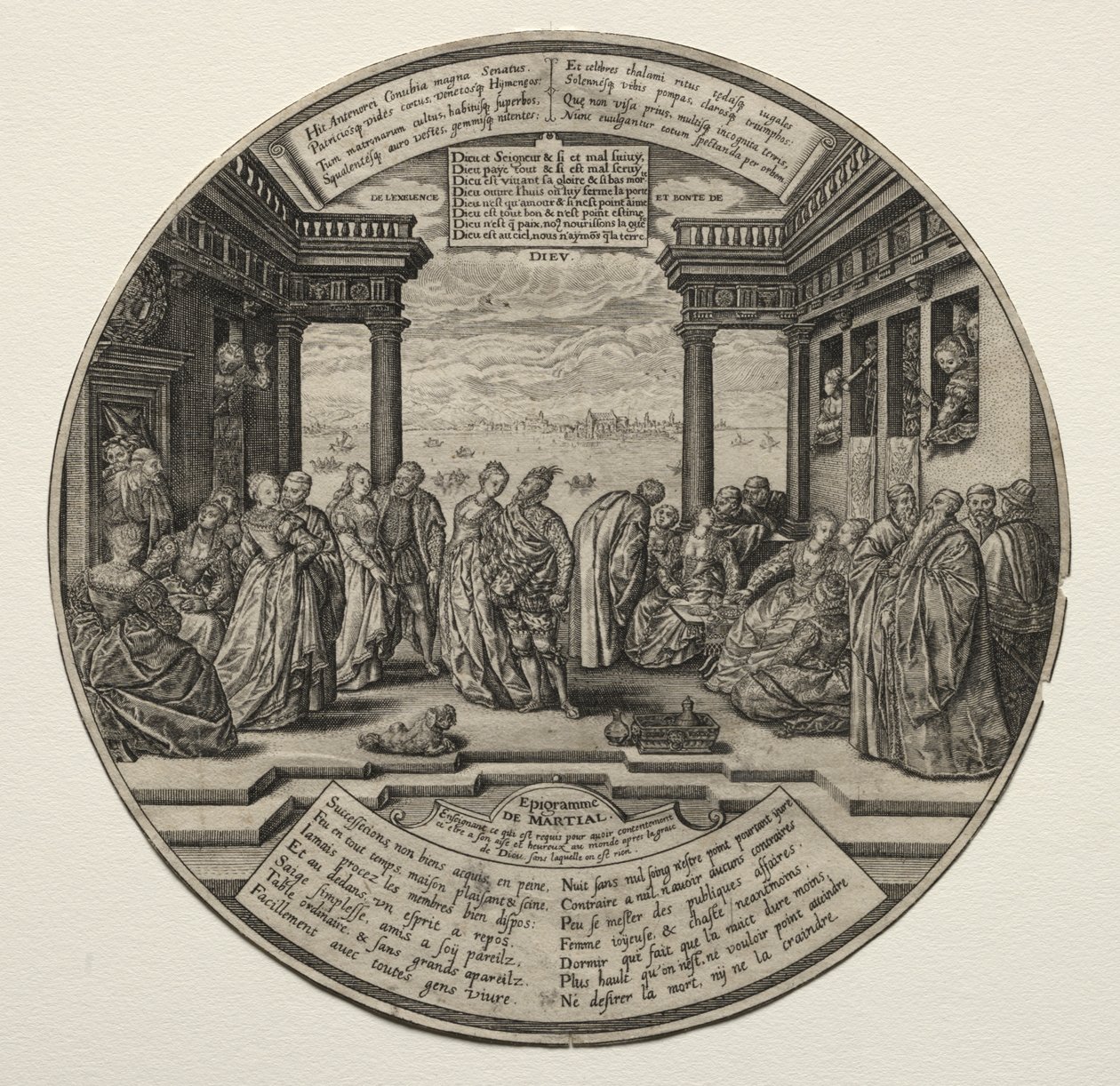 The Venetian Ball by Theodor de Bry