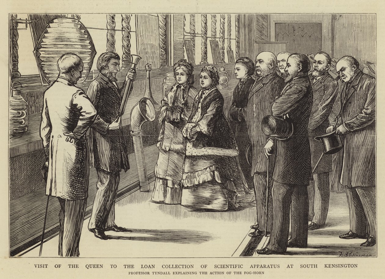 Visit of the Queen to the Loan Collection of Scientific Apparatus at South Kensington by Theodore Blake Wirgman