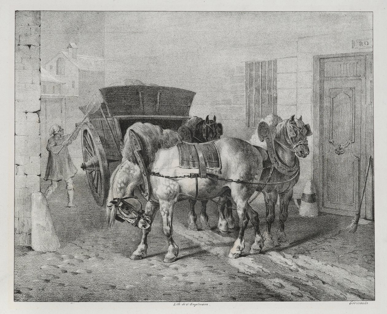 The Dustmen by Theodore Gericault