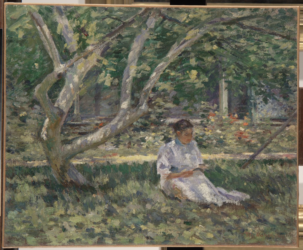Nettie Reading, c.1894 by Theodore Robinson