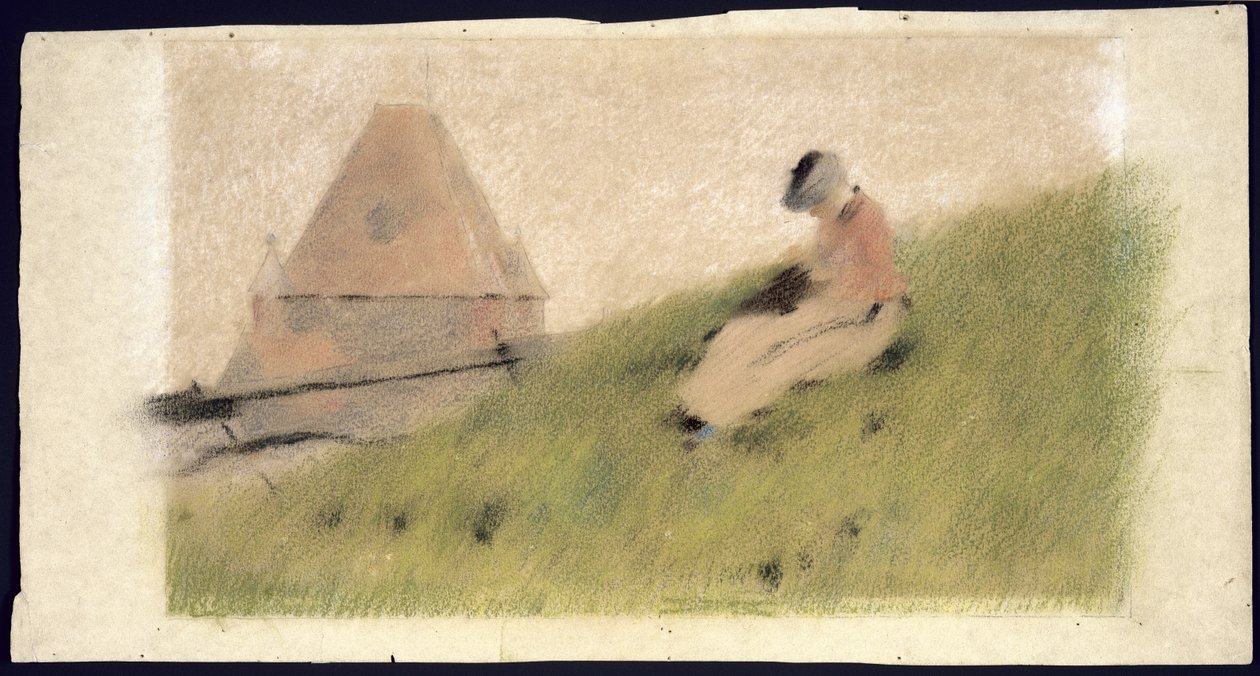 On the Cliff, c.1887 by Theodore Robinson