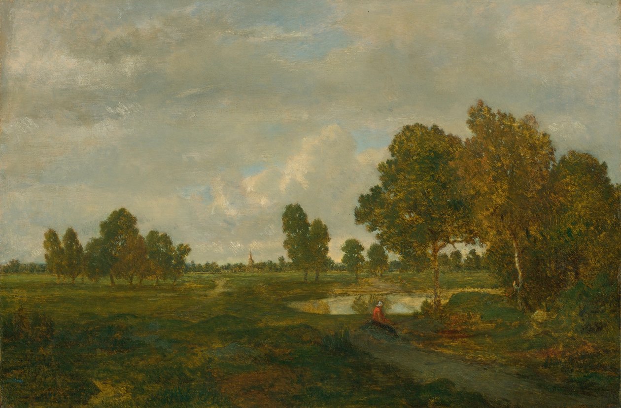The Sea by Pierre Etienne Theodore Rousseau