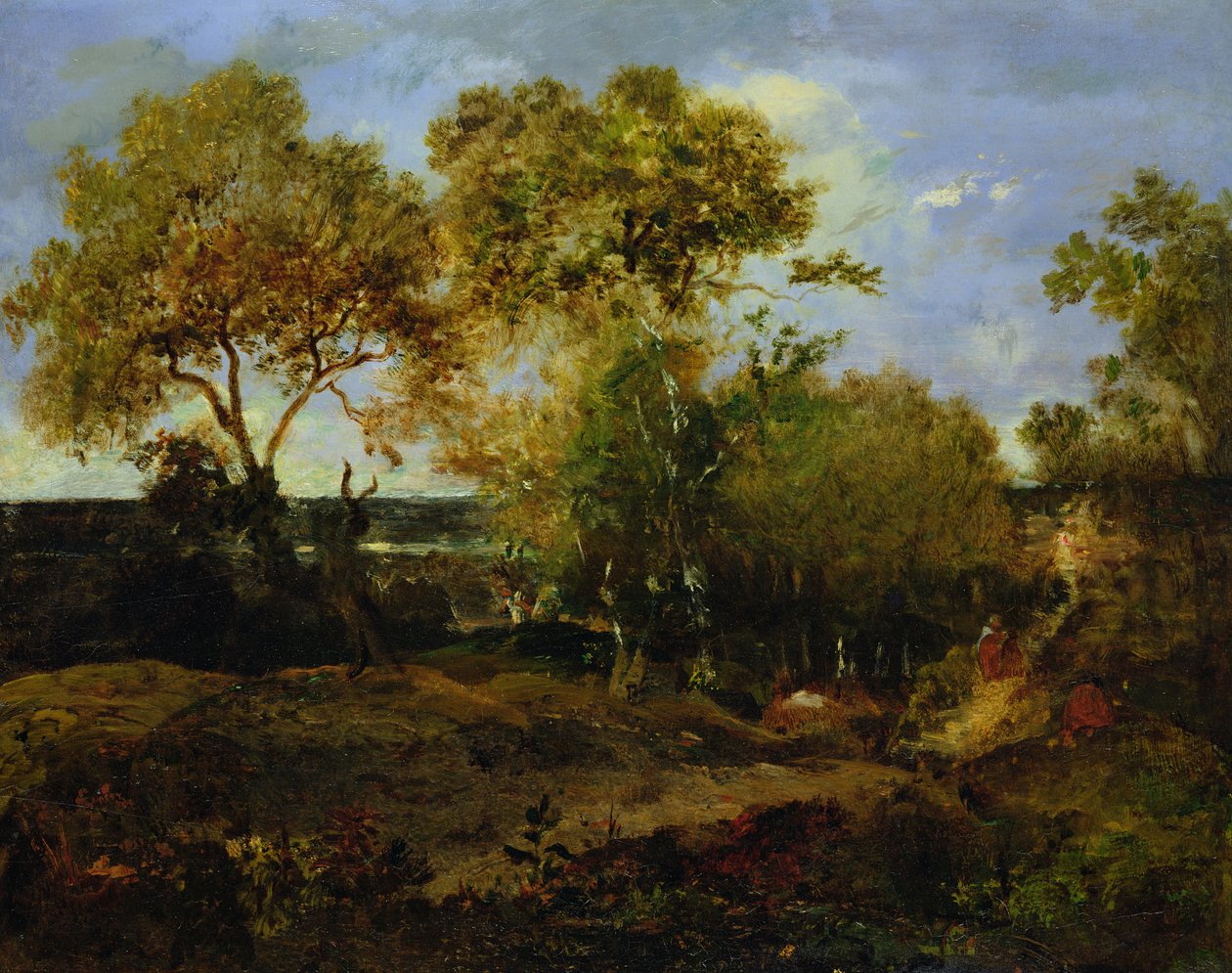 The End of Autumn by Pierre Etienne Theodore Rousseau