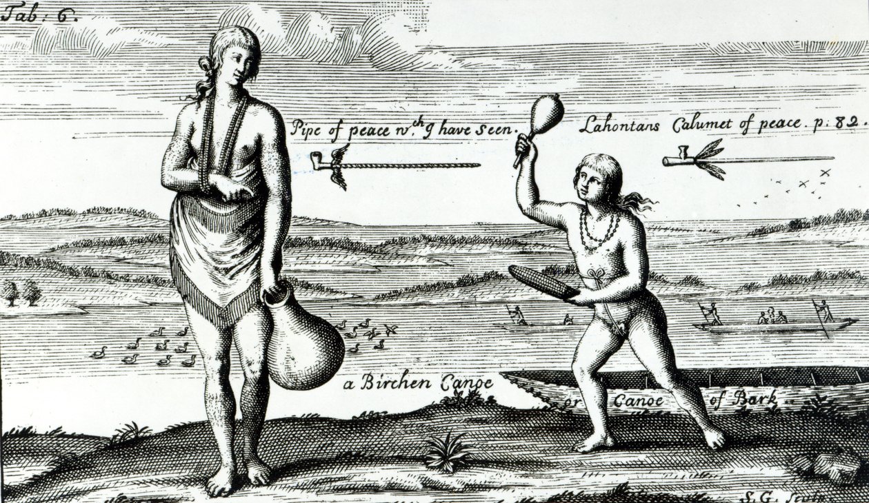 A Chief Lady of Pomeiock by Theodore de Bry