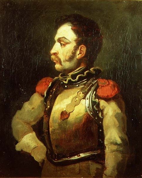 Carabinier Officer by Theodore (attr. to) Gericault