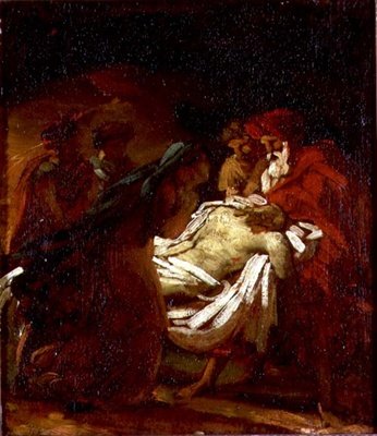 The Entombment by Theodore (attr. to) Gericault