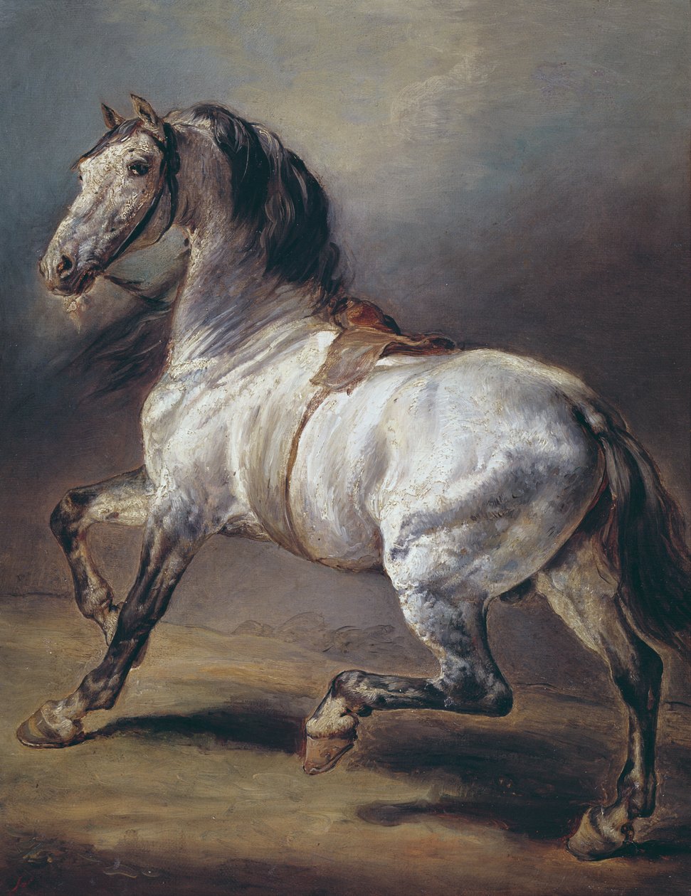 A Study of a Horse by Theodore Gericault