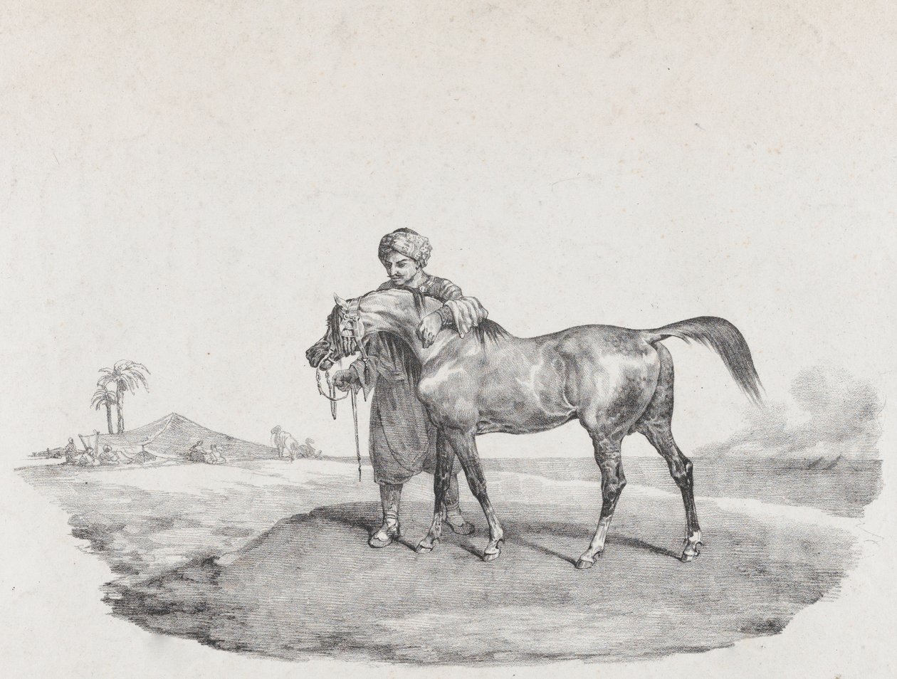 An Arabian Horse by Theodore Gericault