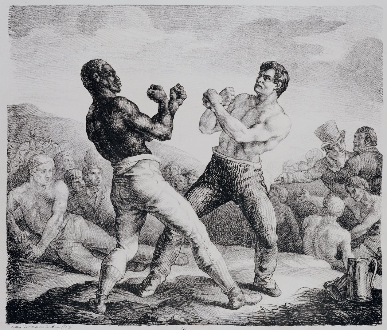 Boxers by Theodore Gericault
