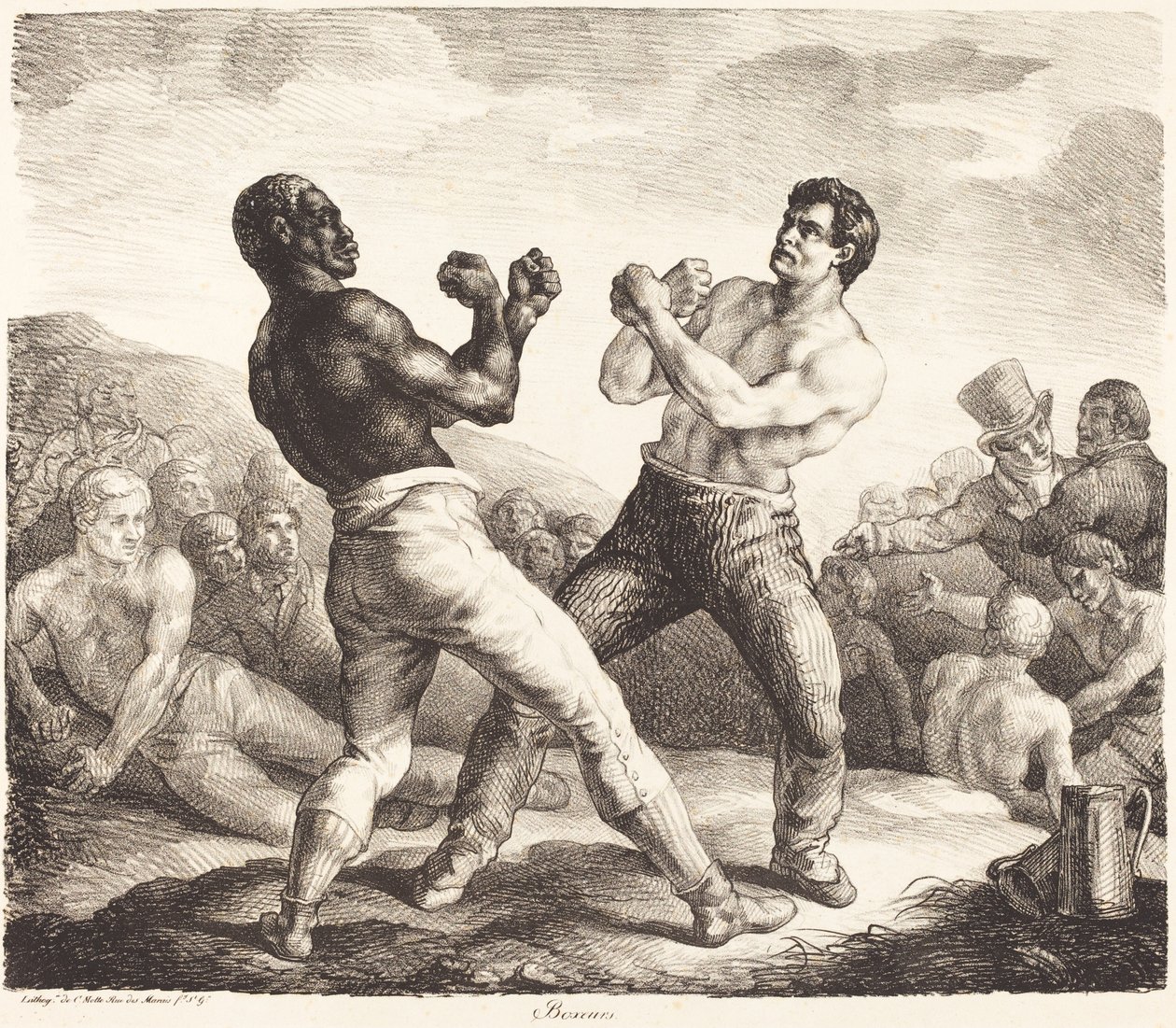 The Boxers by Theodore Gericault