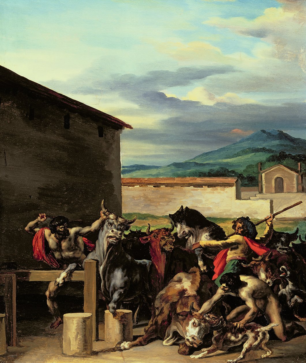 Cattle Market by Theodore Gericault